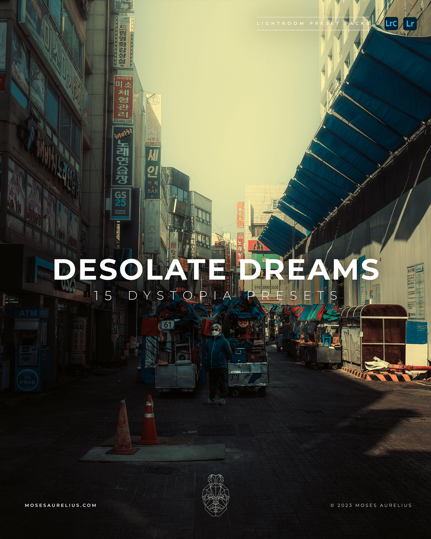 Desolate Dreams - 15 Dystopia Lightroom Presets