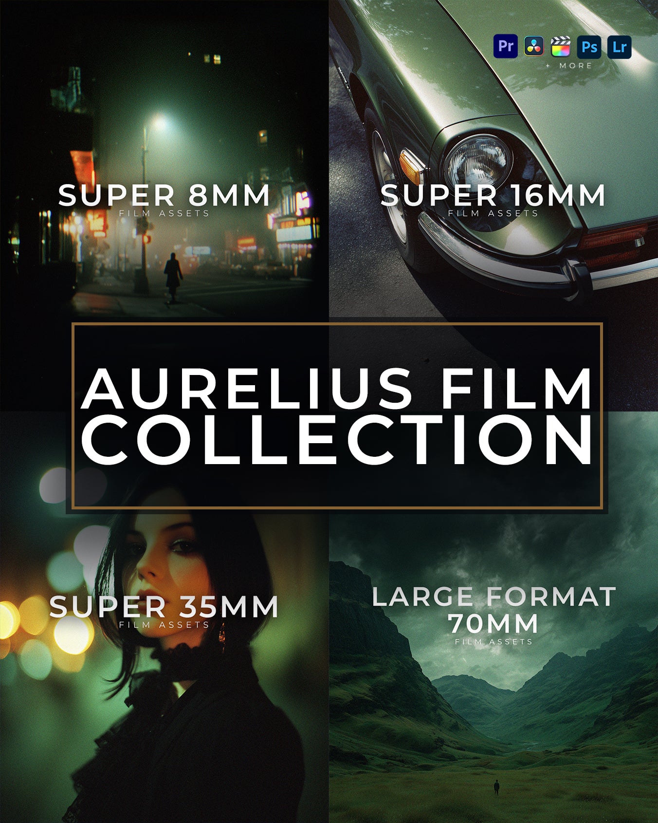 Aurelius Film Collection - 600+ Film Assets