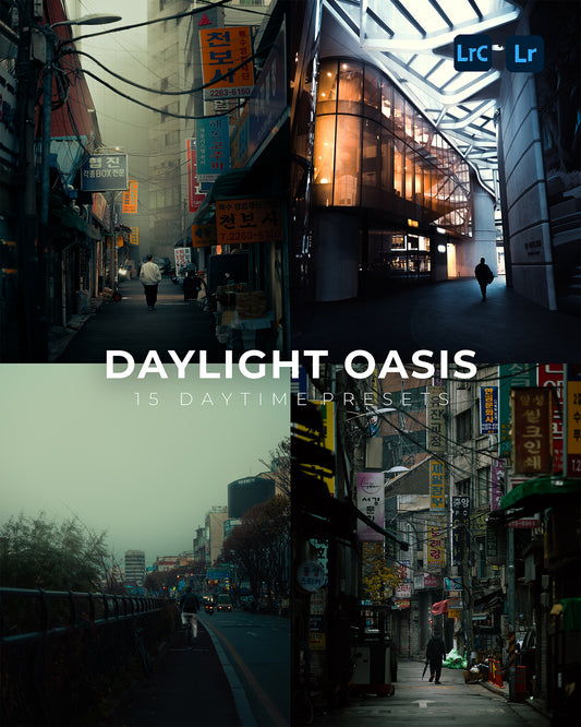 Daylight Oasis - 15 Daytime Lightroom Presets