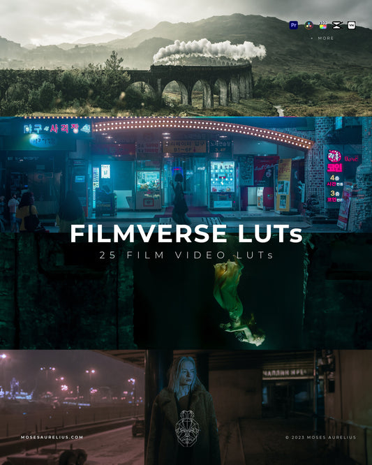 Filmverse LUTs - 25 Movie LUTs