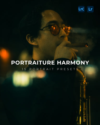 Portraiture Harmony - 15 Portrait Lightroom Presets