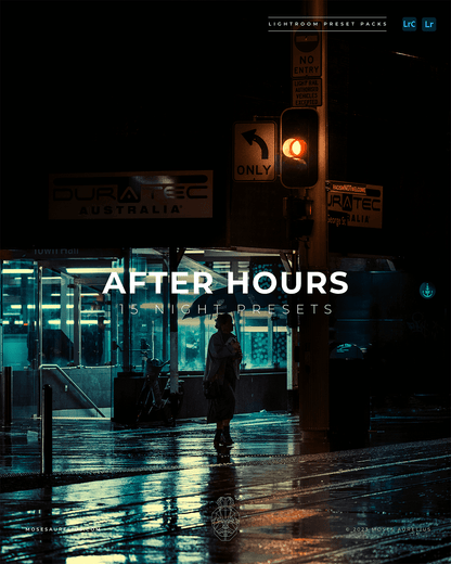 After Hours - 15 Night Lightroom Presets
