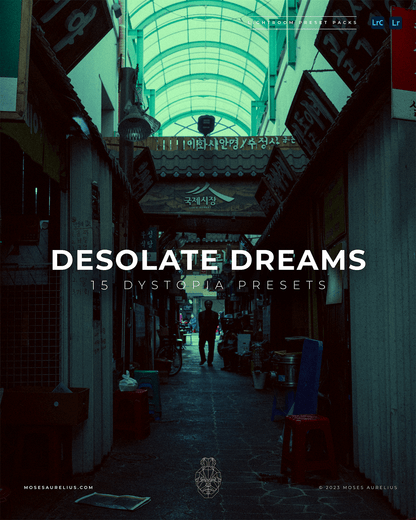 Desolate Dreams - 15 Dystopia Lightroom Presets