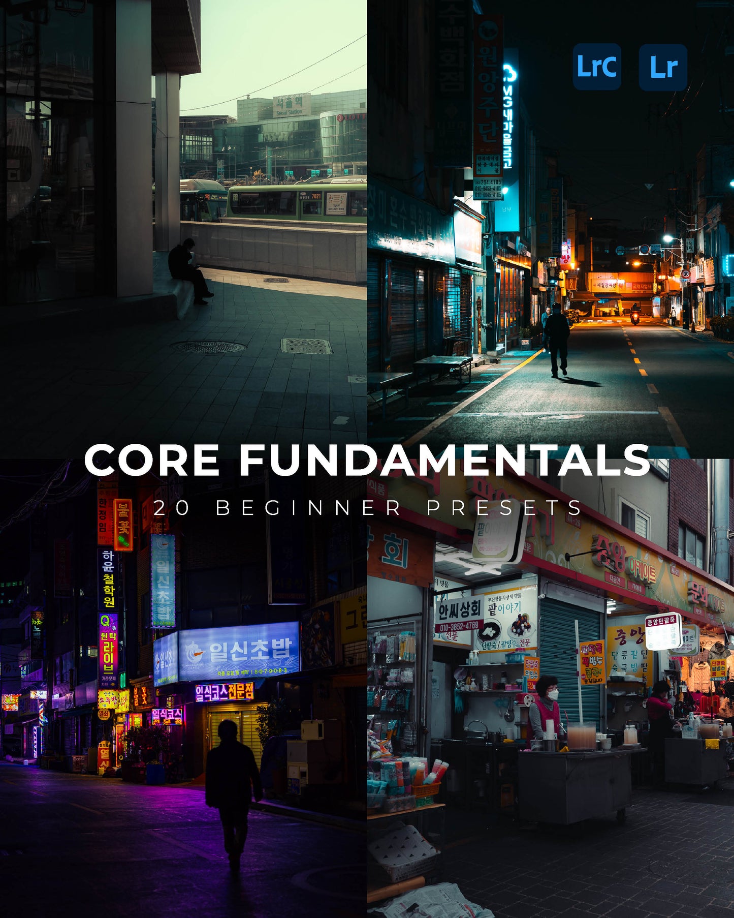 Core Fundamentals - 20 Beginner Lightroom Presets
