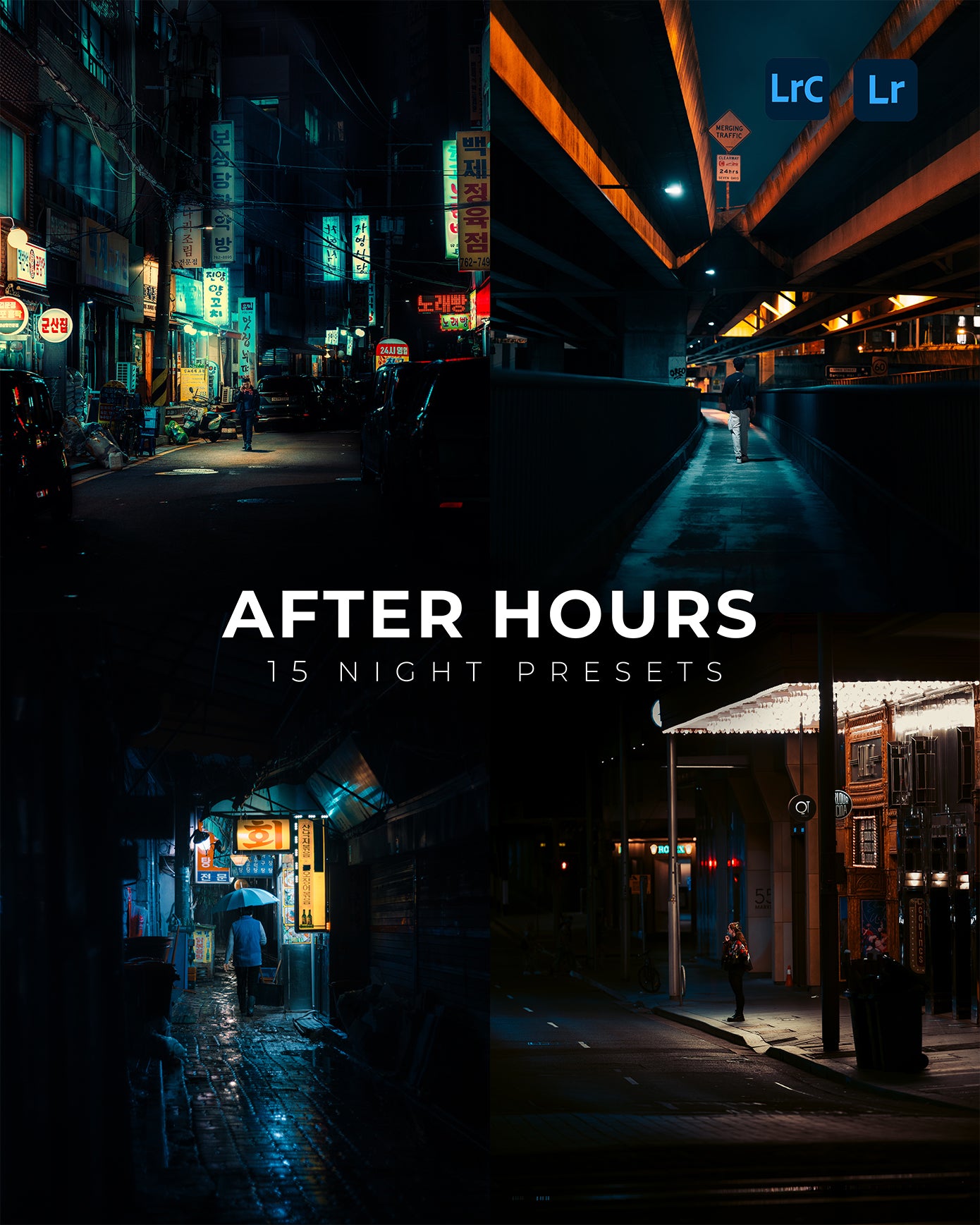 After Hours 15 Night Lightroom Presets Moses Aurelius