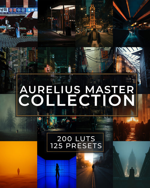 Aurelius Master Collection - 200 LUTs & 125 Presets