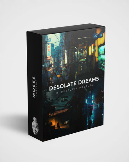 Desolate Dreams - 15 Dystopia Lightroom Presets