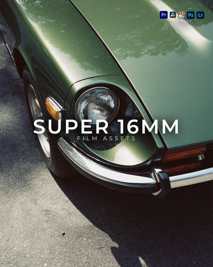 Super 16mm Film Pack – 100+ Film Assets